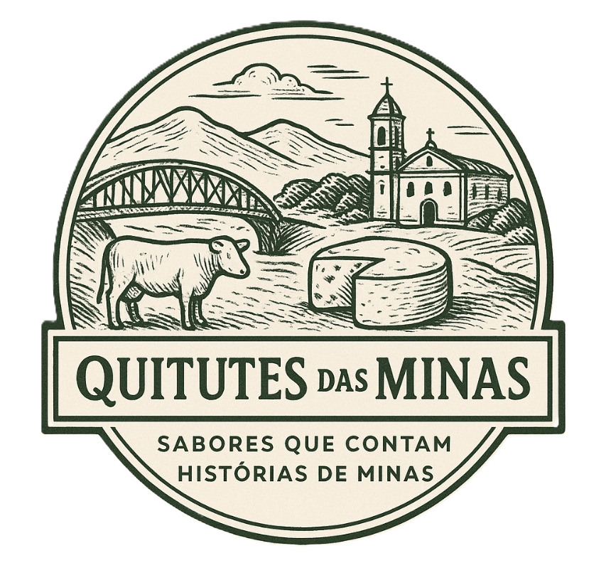Logo Marca Quitutes das Minas